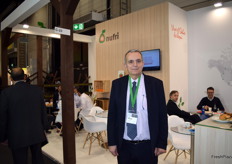 Carlos Rodríguez, del departamento comercial de Nufri.